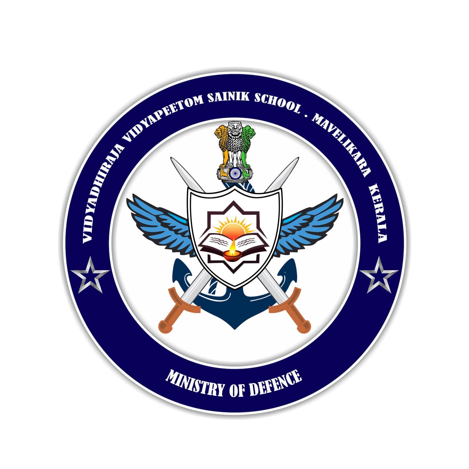 Vidyadhiraja Logo